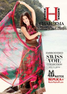 Charizma Embroidered Swiss Voile Vol-1 2016 copy