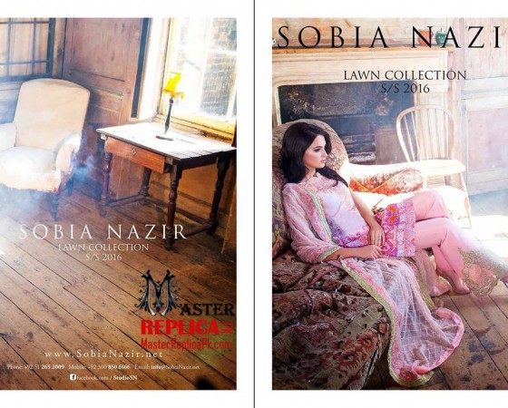 Sobia Nazir Spring Summer Lawn Collection 2016