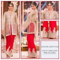 Zainab Chottani Bridal Heavy Embroidered Net Dress 2016