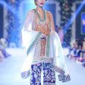 Mina Hassan Bridal Full Embroidered Net Dress 2016