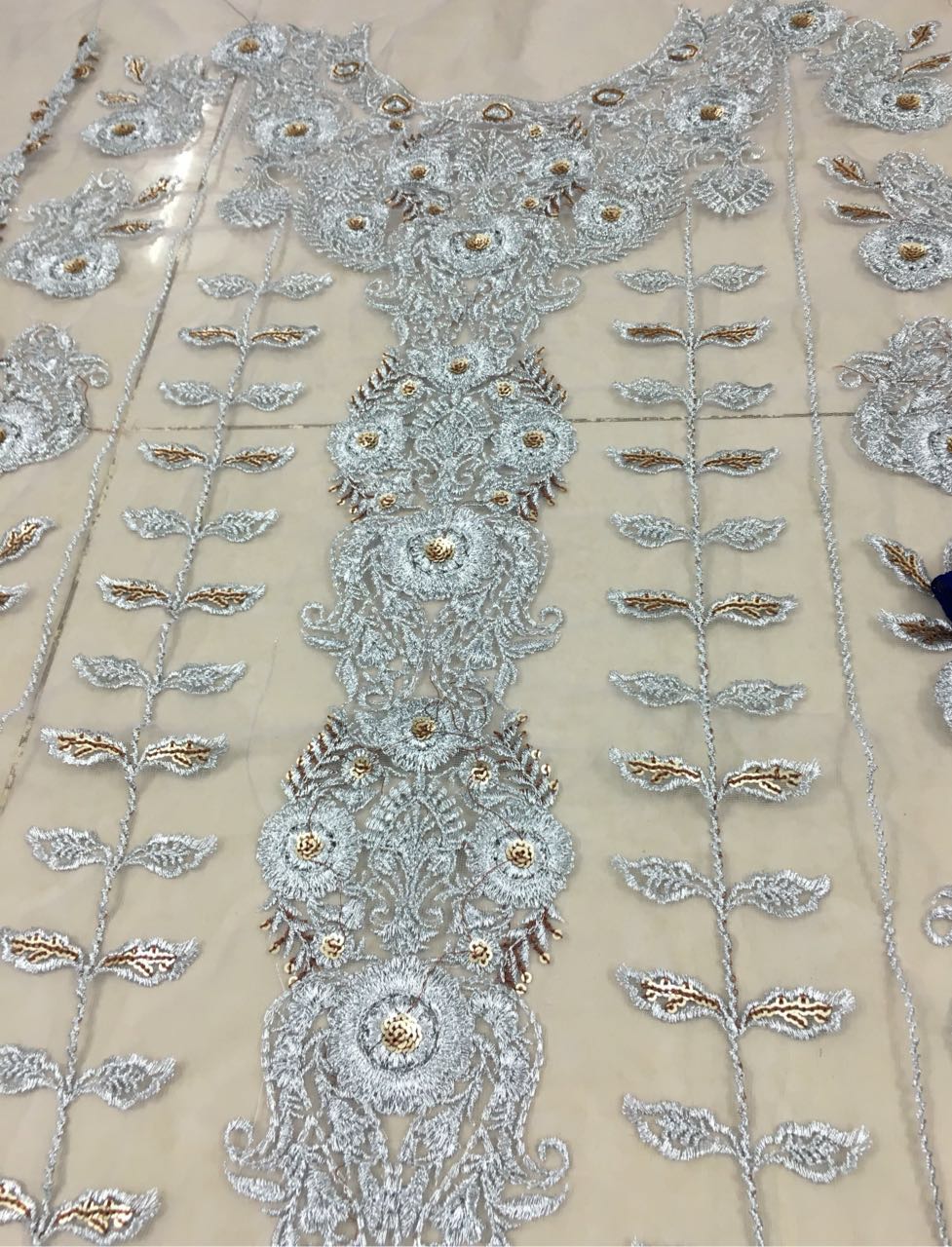 Zainab Chottani Bridal Full Embroidered Net 2016