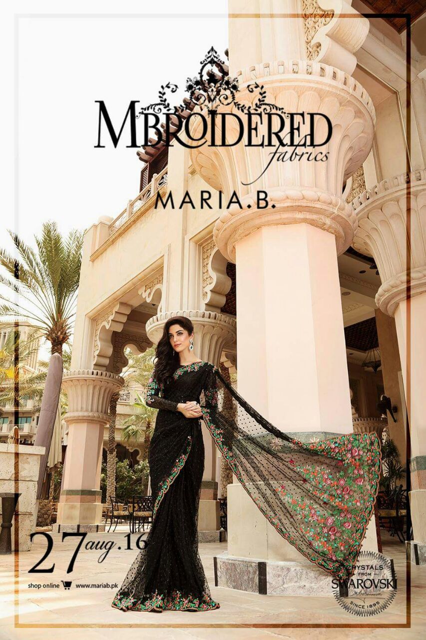 Maria.B Mbroidered Design BD806 Saari
