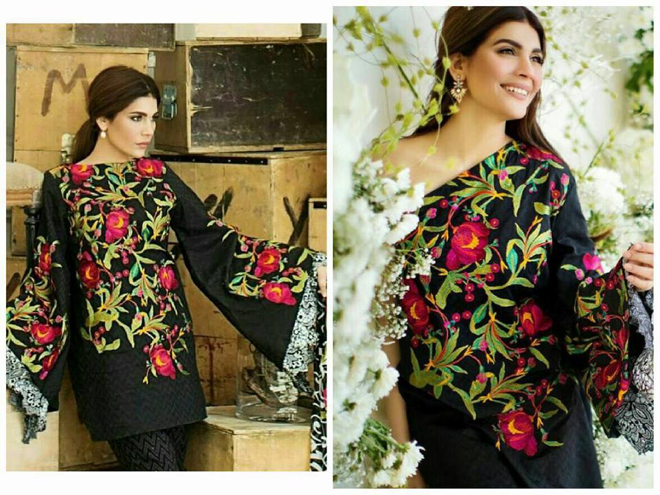 Sana Safinaz Lawn Embroidered 2017