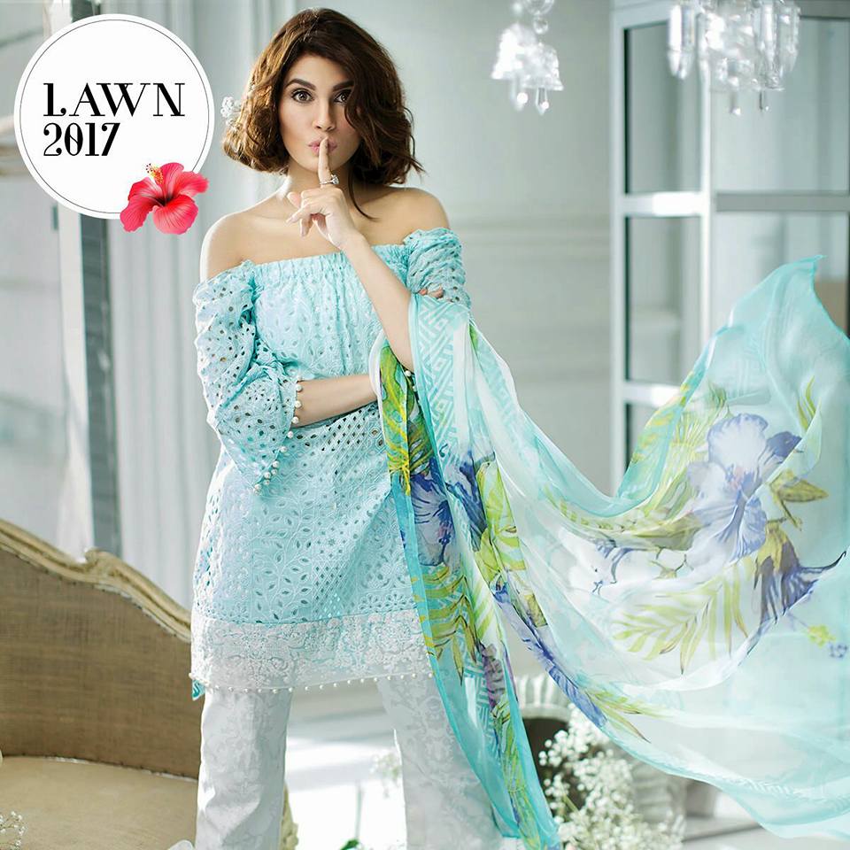 Sana Safinaz Lawn Embroidered 2017