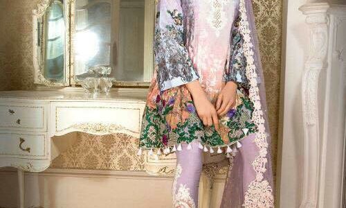 Sobia Nazir Lawn Embroidered 2017 Design 4b