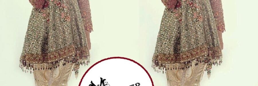 Annus Abrar Bridal Chiffon Embroidered 2020 with Chìffon Emb Dupatta (3Pc)